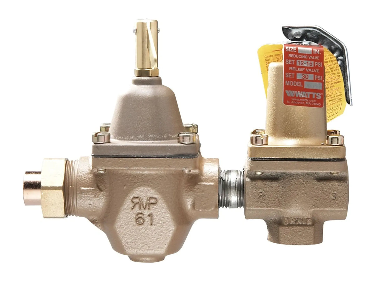 Watts 0388798, 1450F 1/2" Regulator and Relief Valve