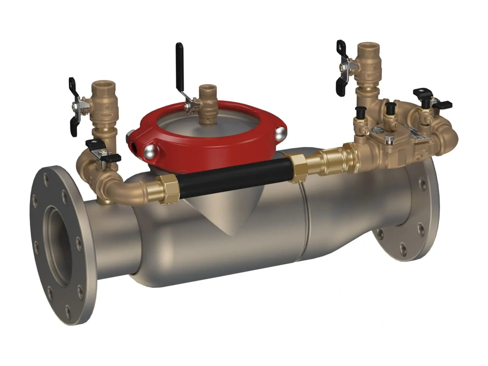 Watts 0438131, 3" 774DCDA-LF-LM Backflow Preventer