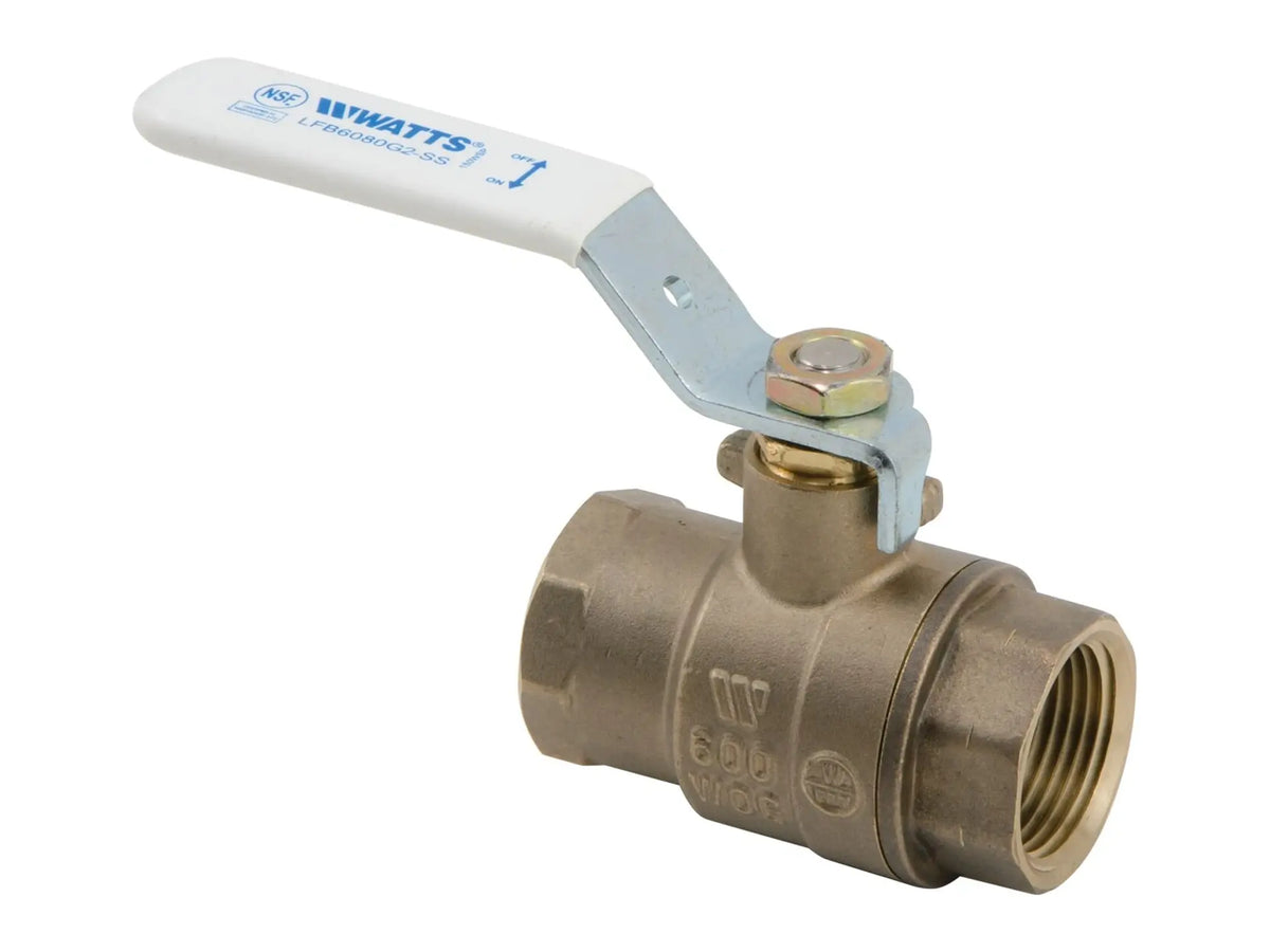Watts 0450115, 1/4" LFB6080G2-SS Ball Valve