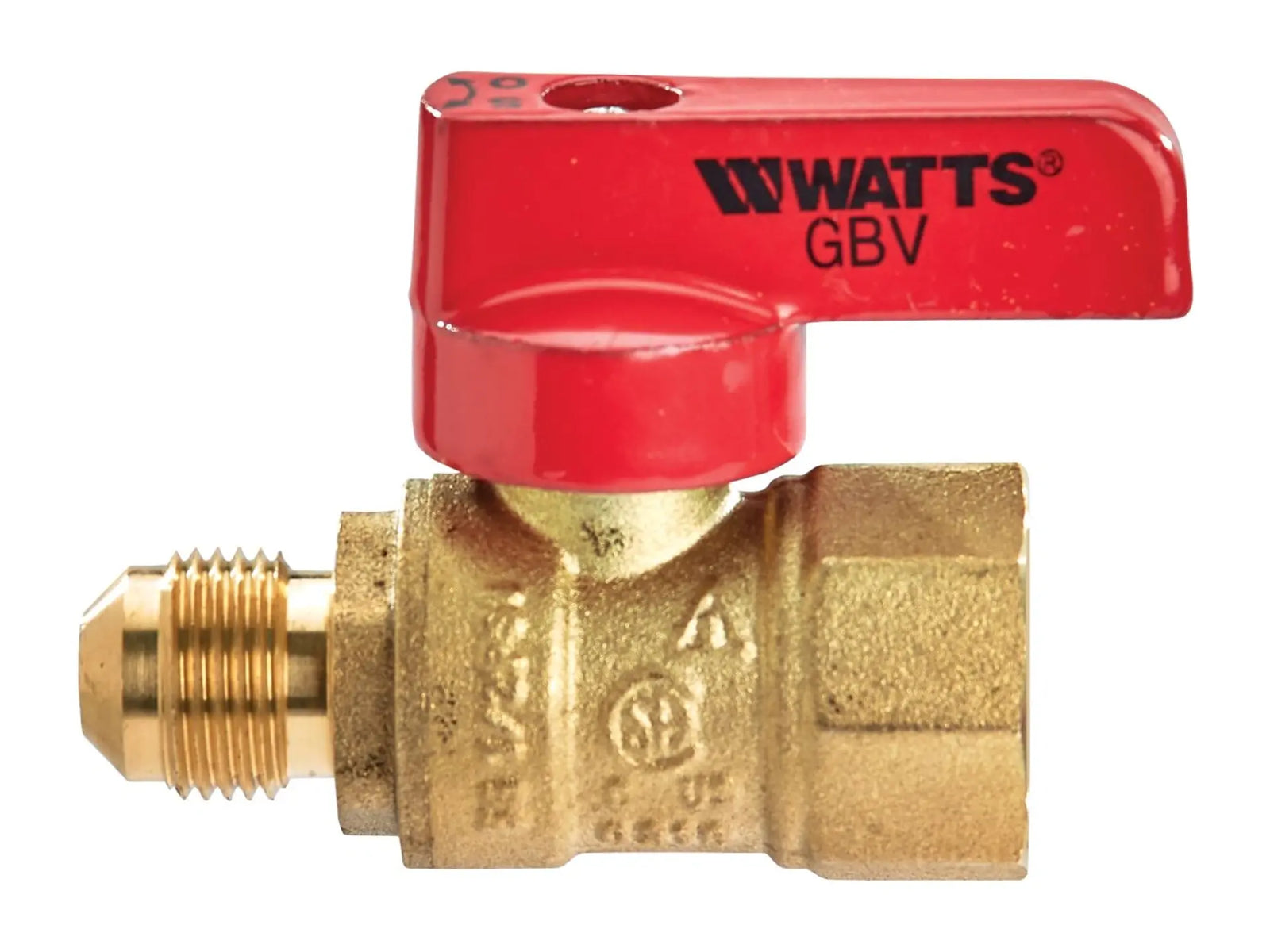 Watts 0545002, 1/2x3/8 Gas Ball Valve Full Lever