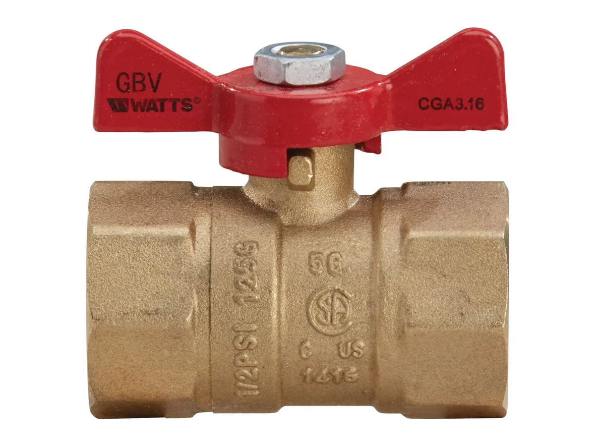 Watts 0545007, GBV-1.1 Gas Ball Valve/Gas Cock