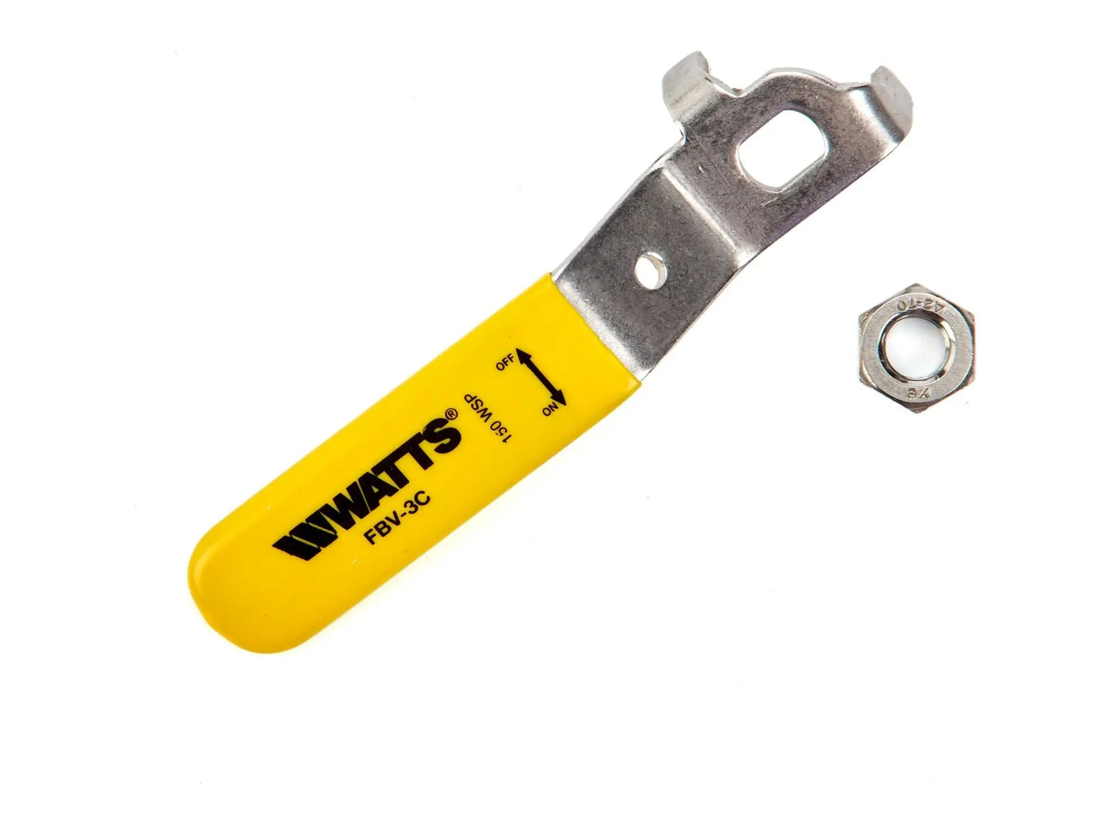 Watts 0548495, 1 to 1 1/4" Stainless Steel Lever Handle Kit