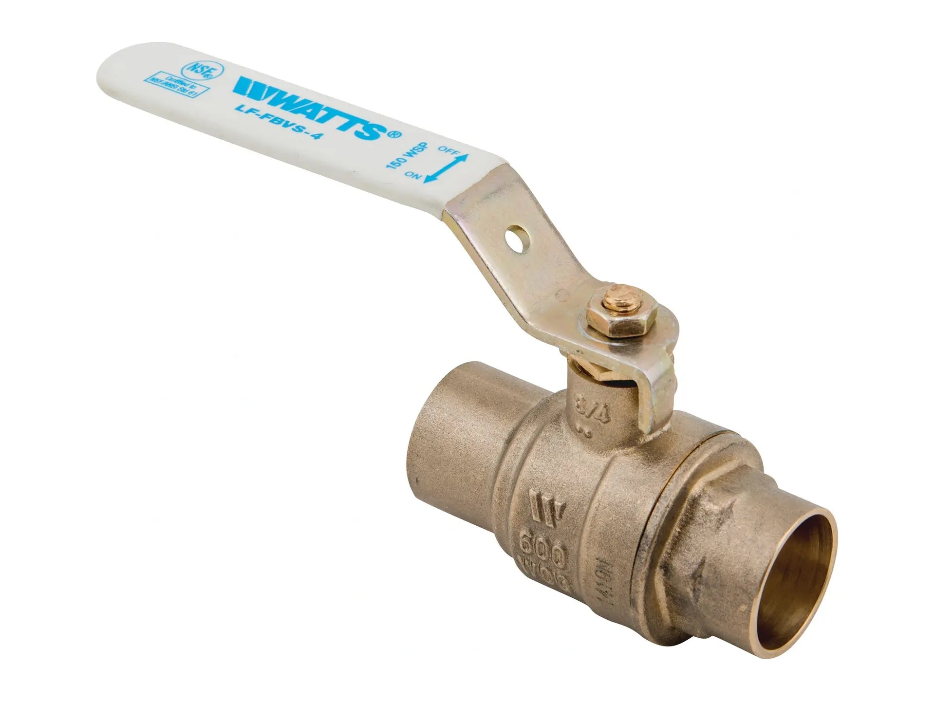 Watts 0555134, 2-1/2" Lead-Free Ball Valve Series LFFBVS-4