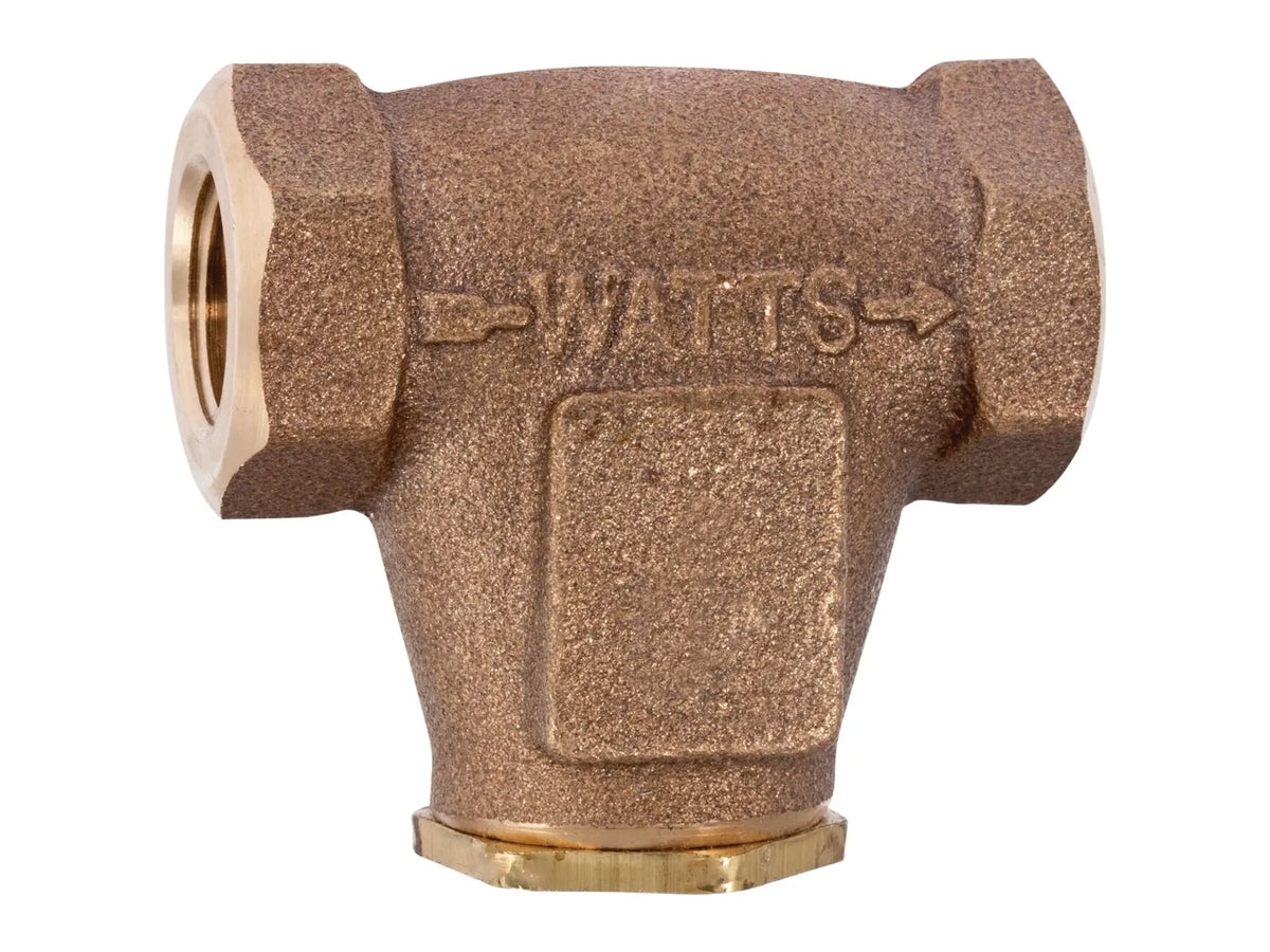 Watts 0555157, Number 27 Bronze Water Strainer, Stainless Steel Screen