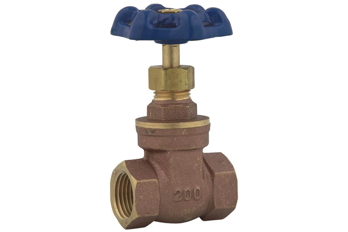 Watts 0555159, LFWGV 3/4" NPT Brass Gate Valve