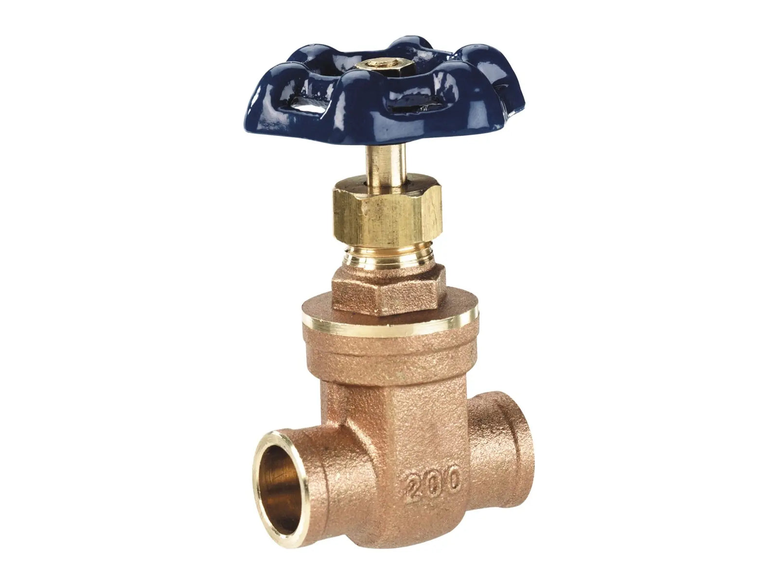 Watts 0555167, LFWGVS 1/2" Brass Gate Valve, SW