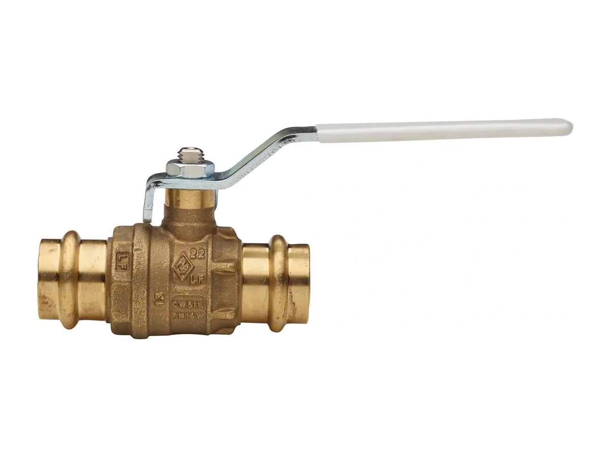 Watts 0555263, 1-1/4" LFFBV-3 Press Ball Valve