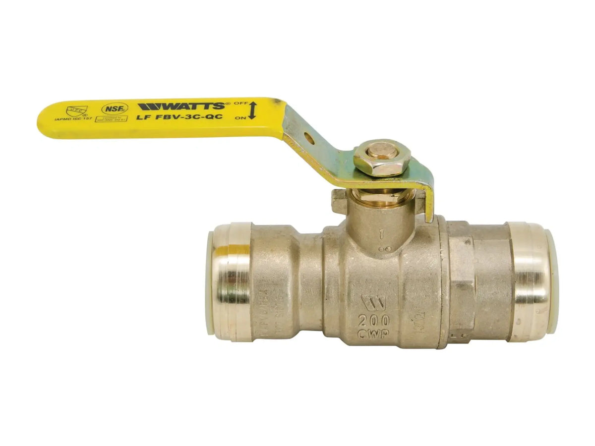 Watts 0555269, 1/2" LFFBV-3C-QC Ball Valve
