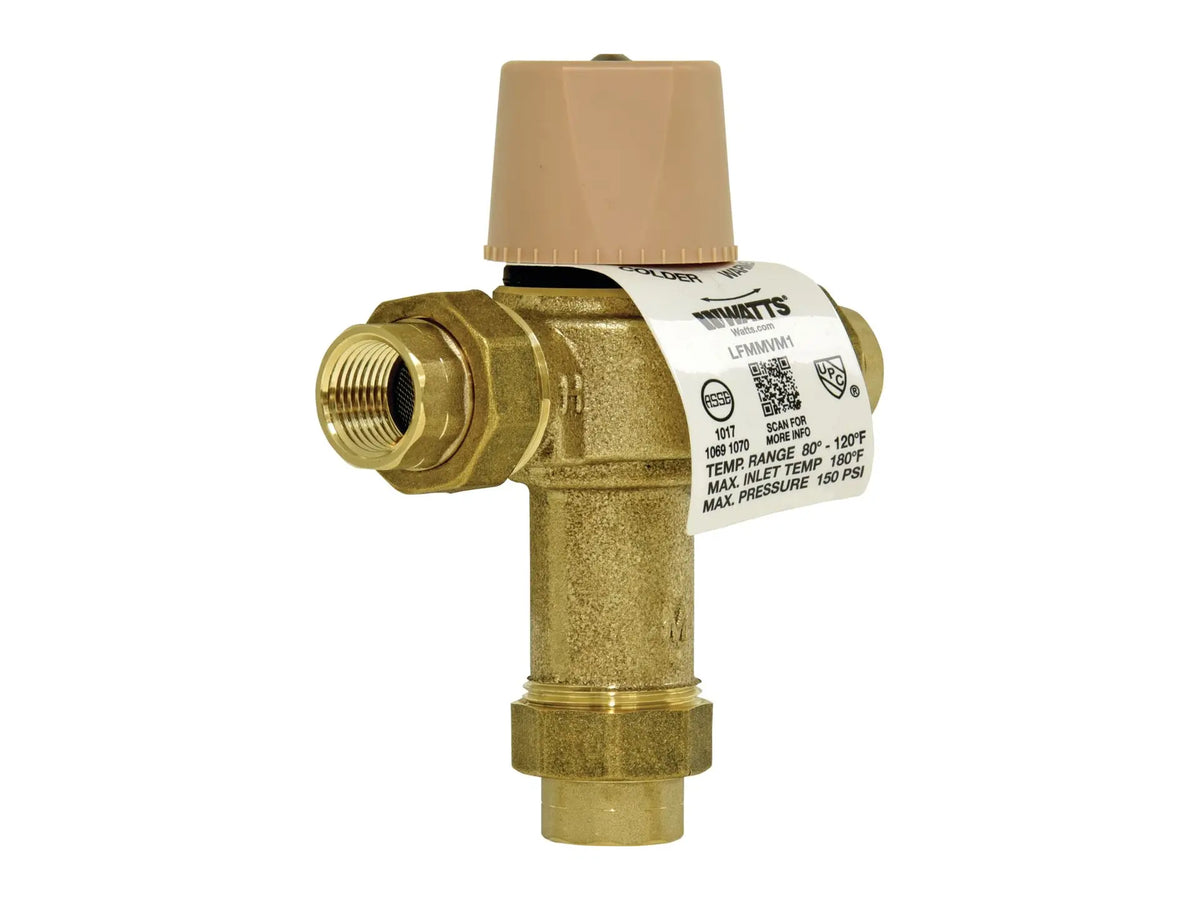 Watts 0559116, LFMMV-UT-M1 Thermostatic Mixing Valve for Tempered Water