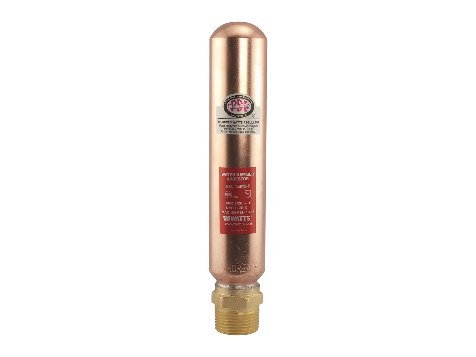 Watts 0750162, LF15M2-C-1 Water Hammer Arrestor