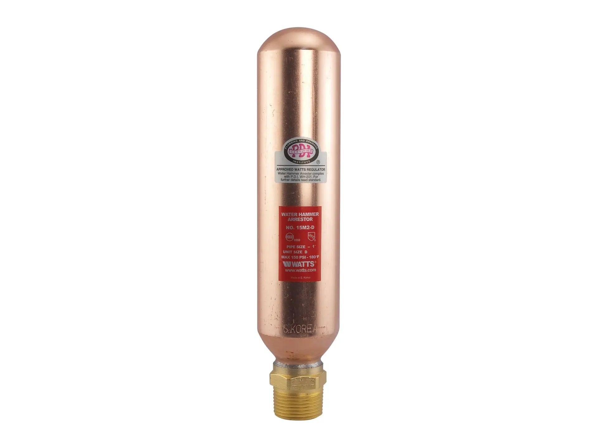 Watts 0750163, 1" Water Hammer Arrestor