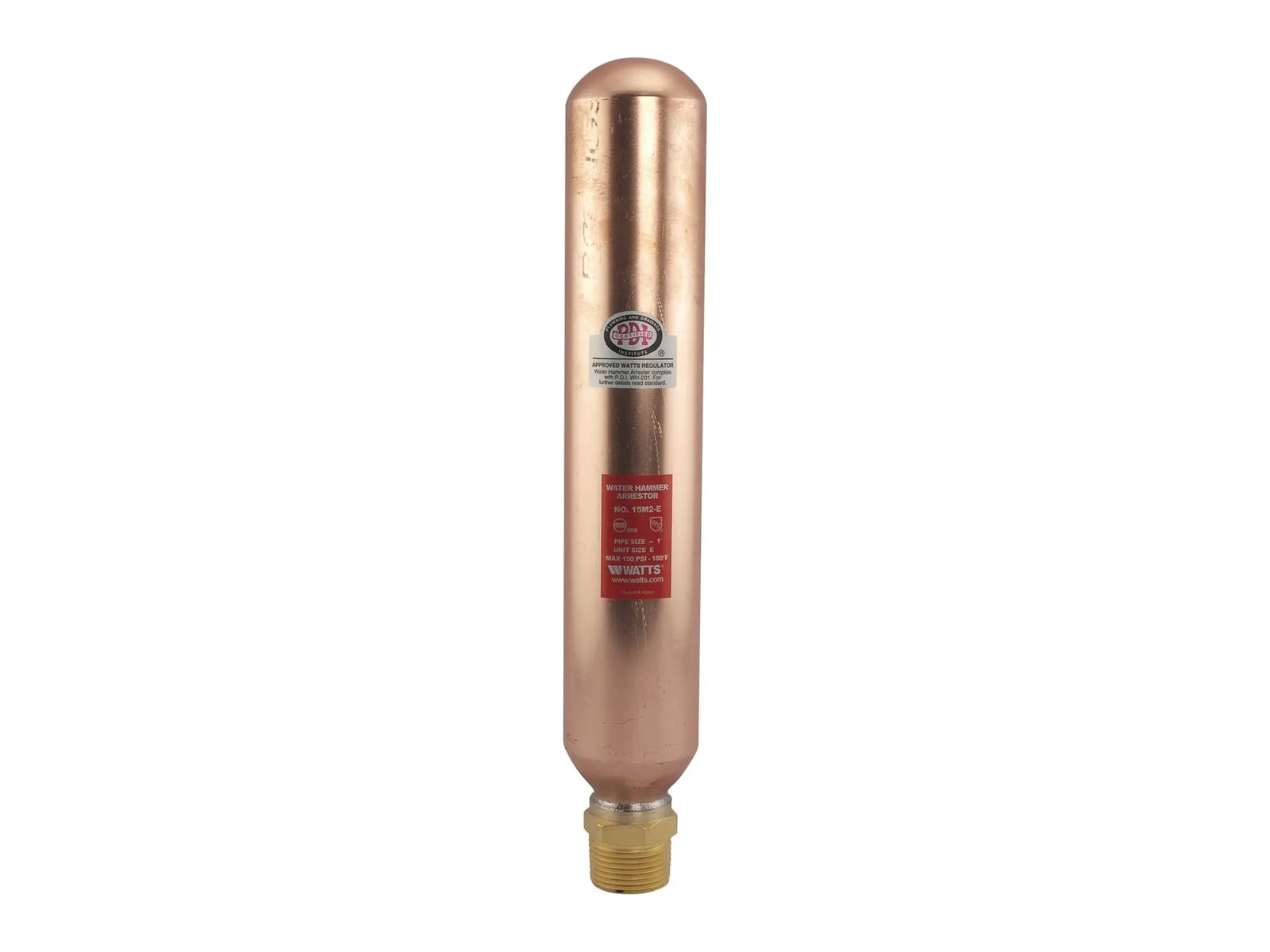 Watts 0750164, LF15M2-E-1-1/2 Water Hammer Arrestor