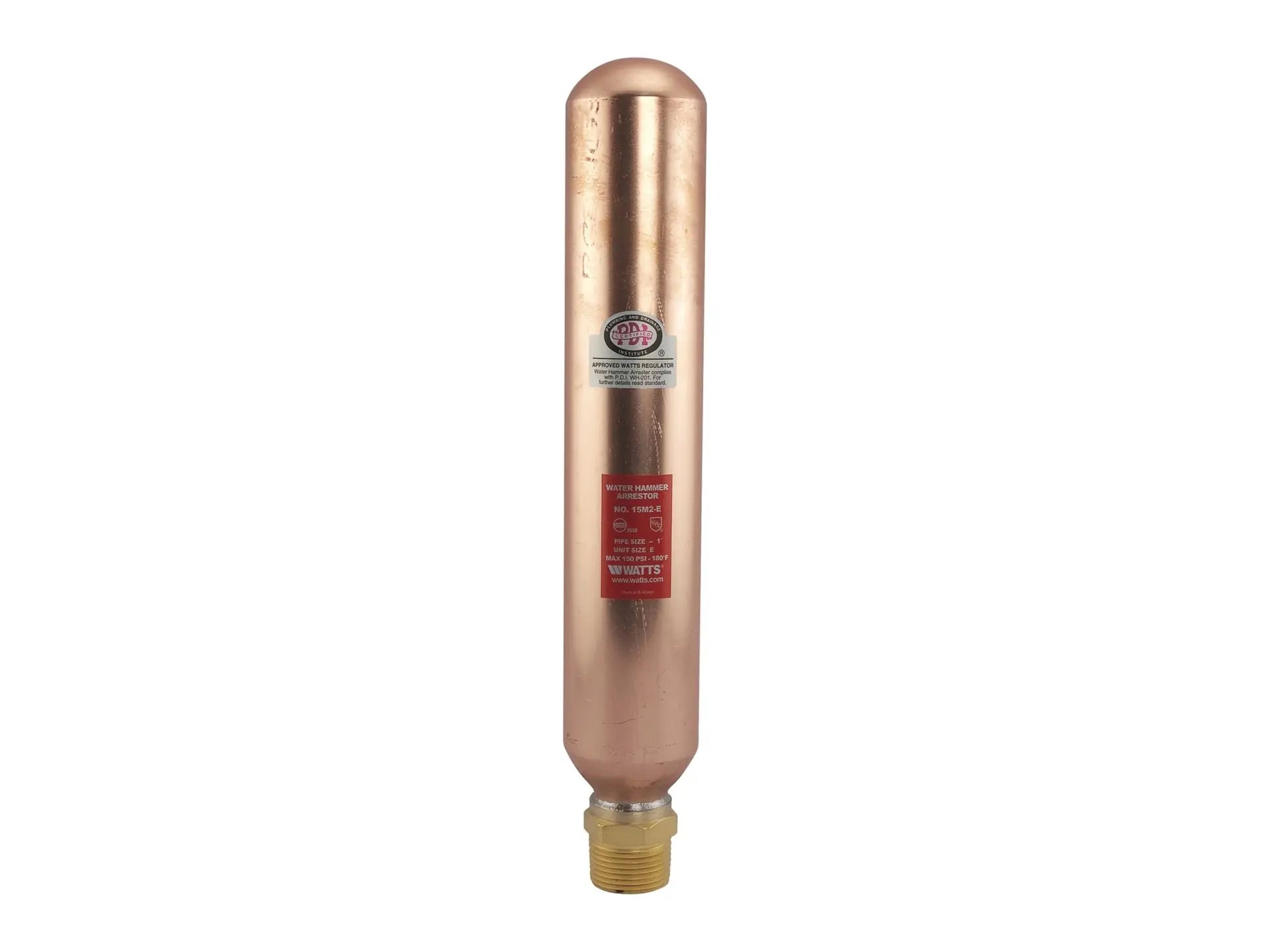 Watts 0750164, LF15M2-E-1-1/2 Water Hammer Arrestor