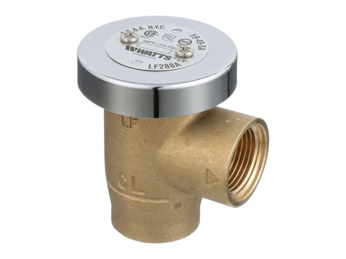 Watts 0792039, 3/4" Brass Vacuum Breaker LF288A Lead Free