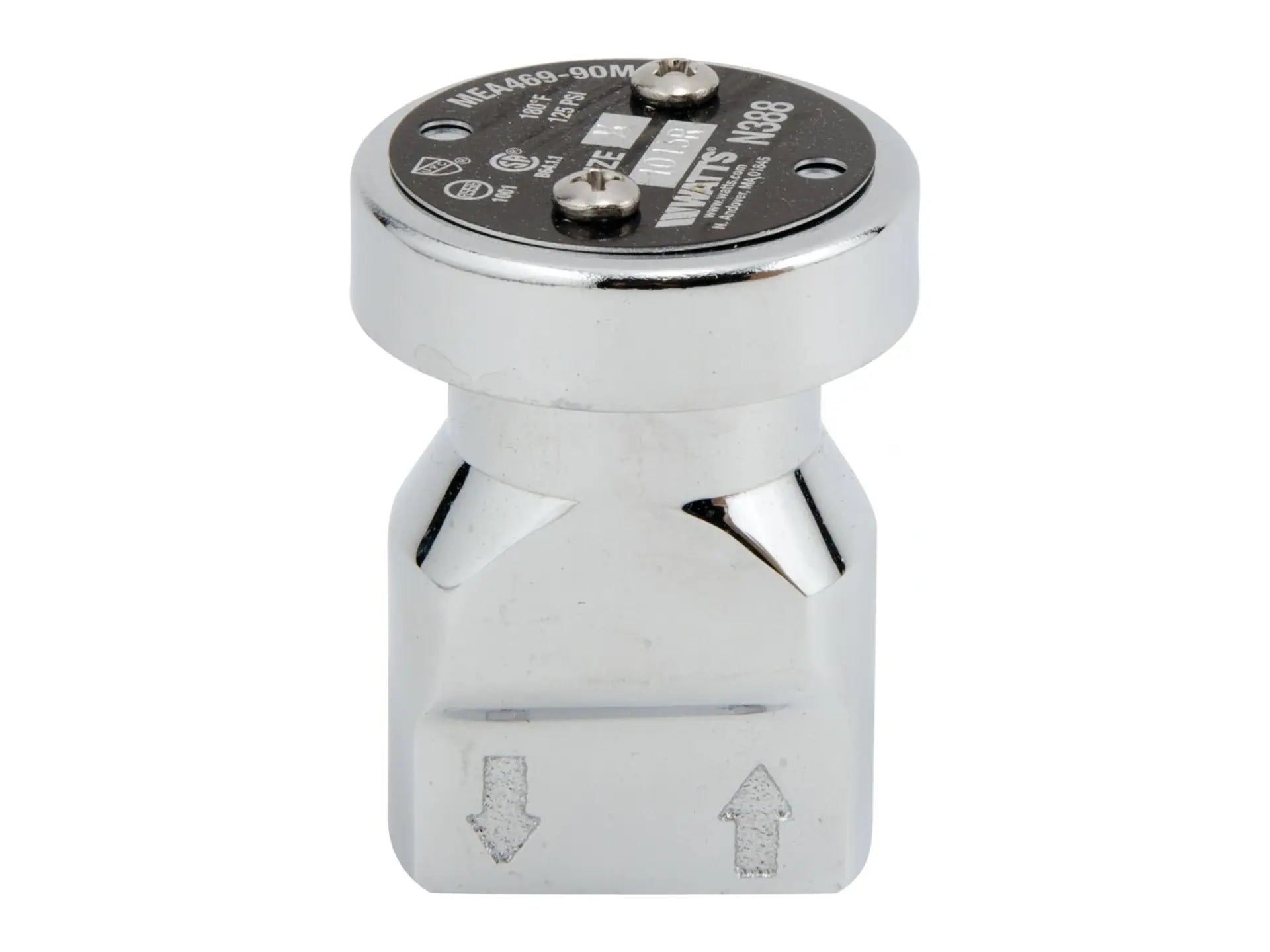 Watts 0792061, 1/4" Chrome Vacuum Breaker LFN388-C Lead Free
