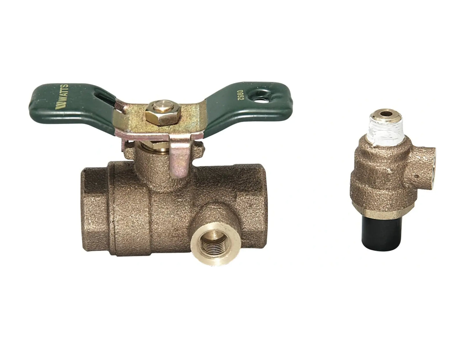 Watts 0792513, LFFBV-TC 3/4" Ball Valve with Test Check
