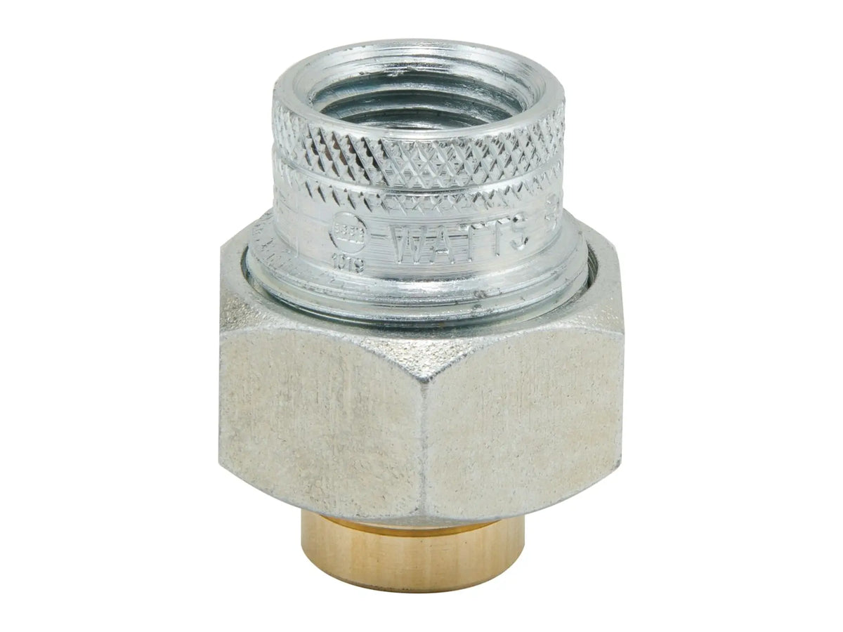 Watts 0821465, 2" Lead Free Dielectric Union, Female Iron Pipe Thread to Solder Connection