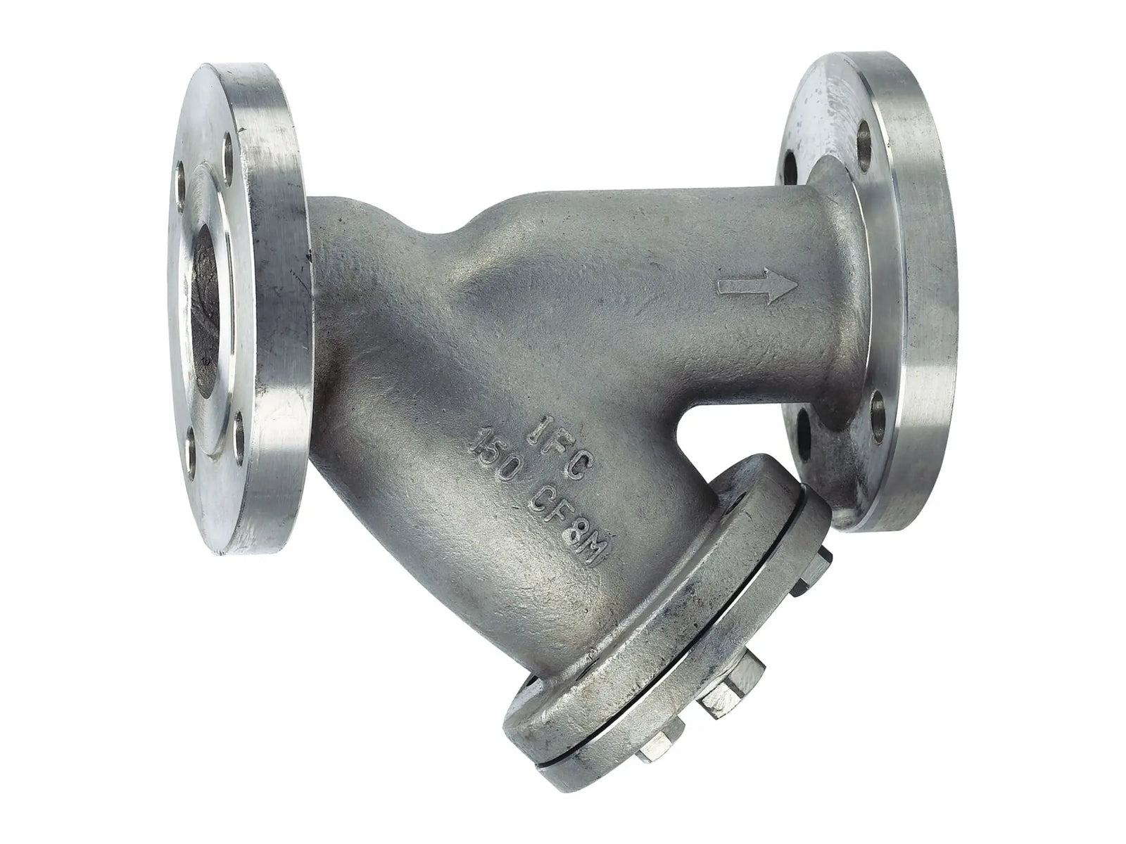Watts 0823096, 4" Flange 77F Stainless Steel Y-Strainer