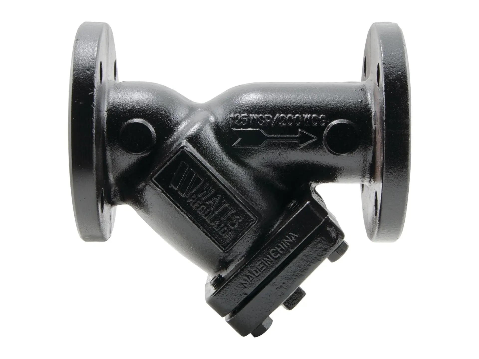 Watts 0825200, 77F-DI-125 2" Flanged Y-Strainer