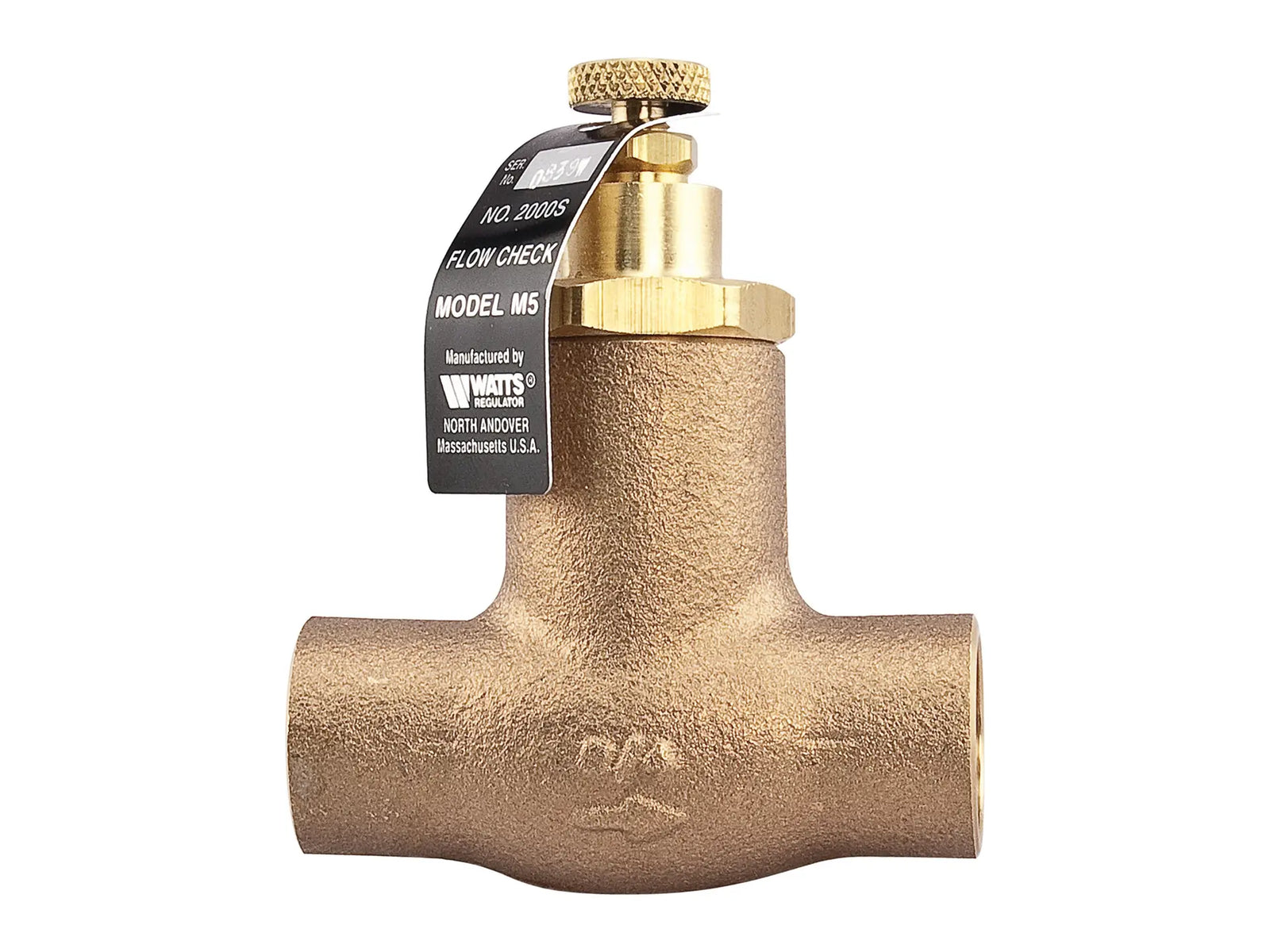 Watts 0856764, 2000S-M5-1 SWT Bronze Flow Check Valve