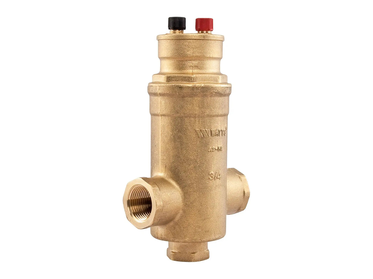 Watts 0858546, 3/4" FPT Microbubble Air Separator for Hydronic Heating Systems