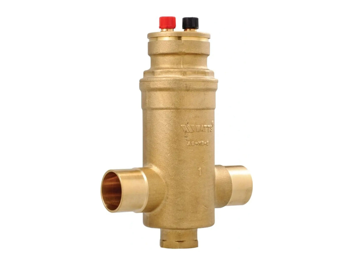 Watts 0858552, 1 1/4" Sweat Microbubble Air Separator for Hydronic Heating Systems