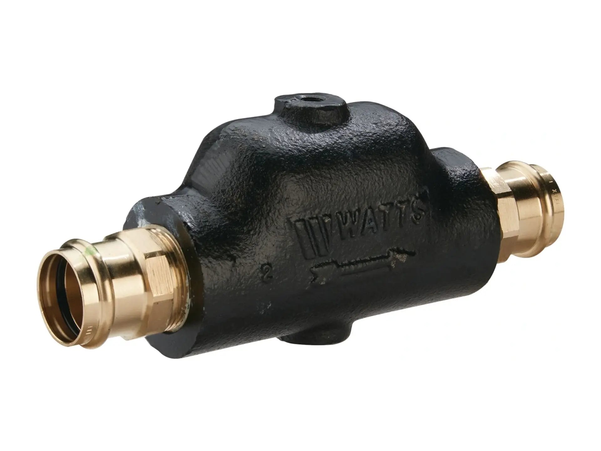 Watts 0858567, 1 1/4" Cast Iron Air Separator with Integral Press Fitting Ends
