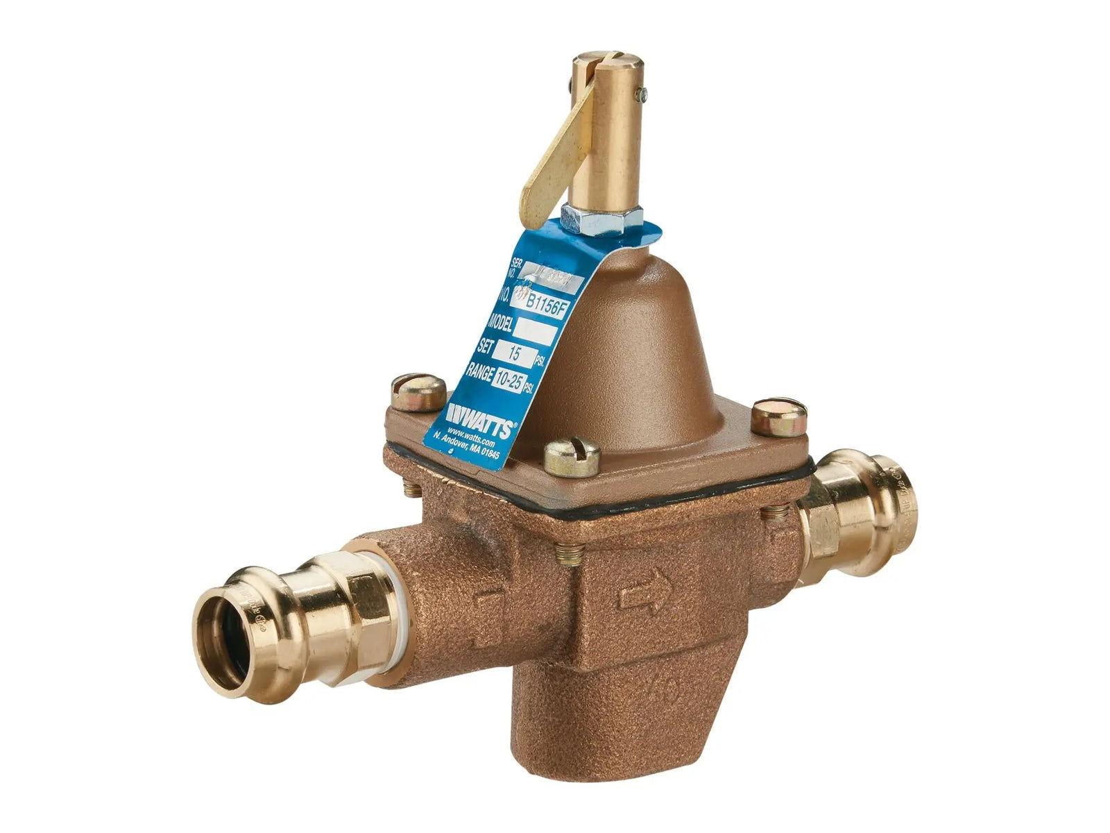 Watts 0858569, 1/2" B1156F with Pressure