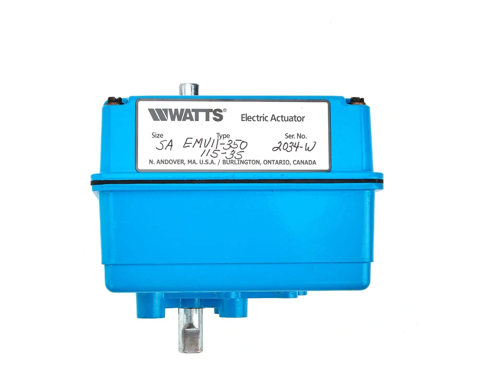 Watts 1800839, 115V Actuator for Ball Valve EA350