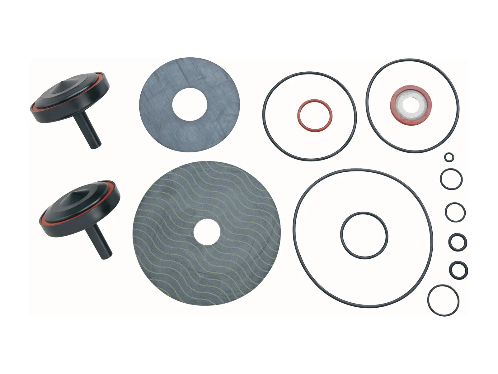 Watts 7016380, 2 IN Backflow Preventer Valve, Rubber Parts Repair Kit, Series 4000B