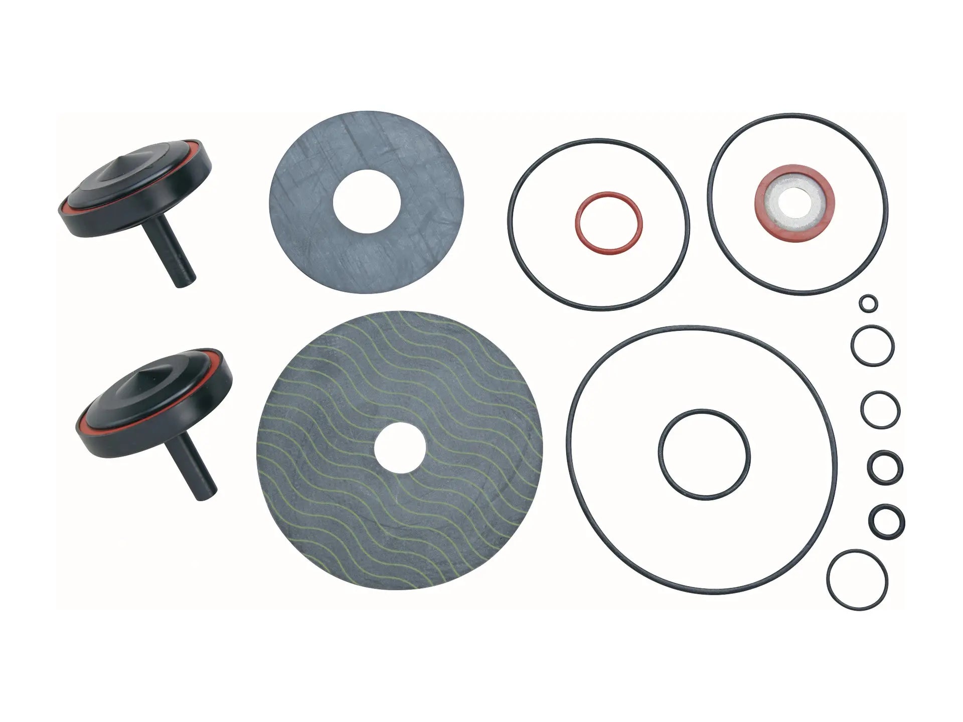 Watts 7016380, 2 IN Backflow Preventer Valve, Rubber Parts Repair Kit, Series 4000B