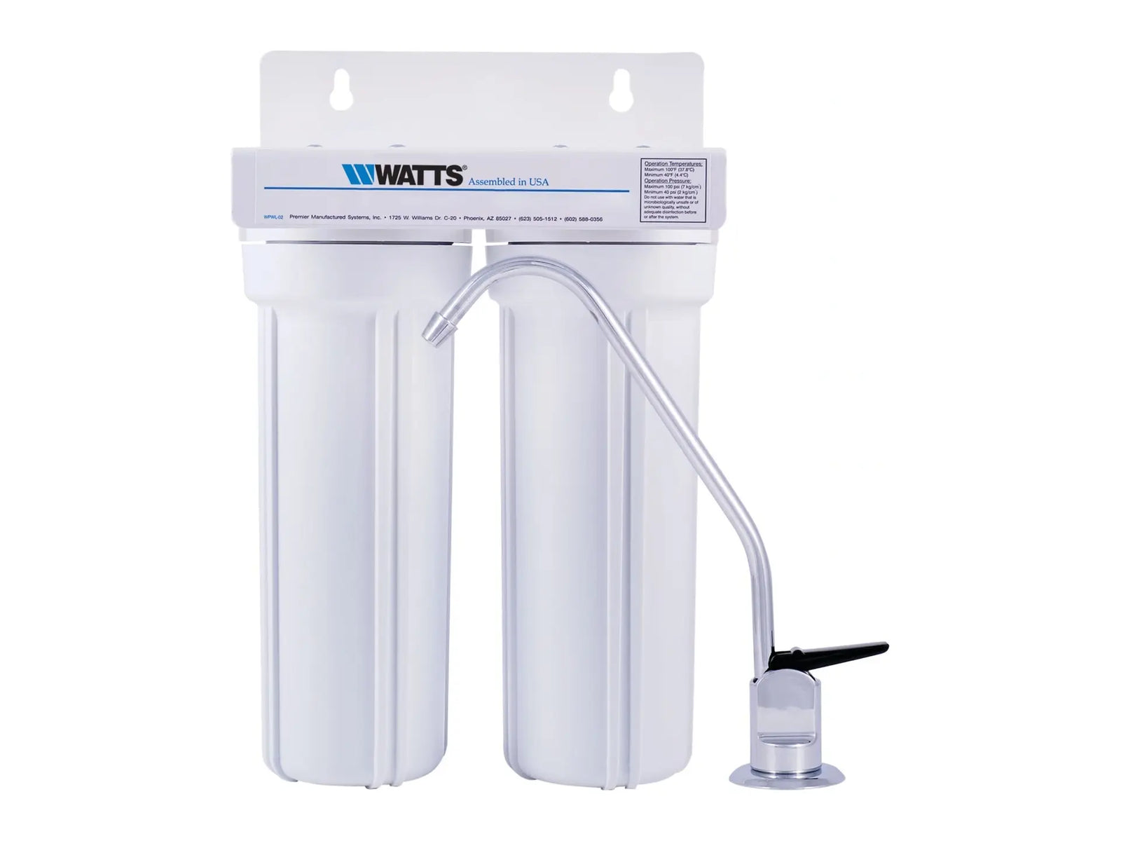 Watts 7100101, Under Counter Water Filtration System