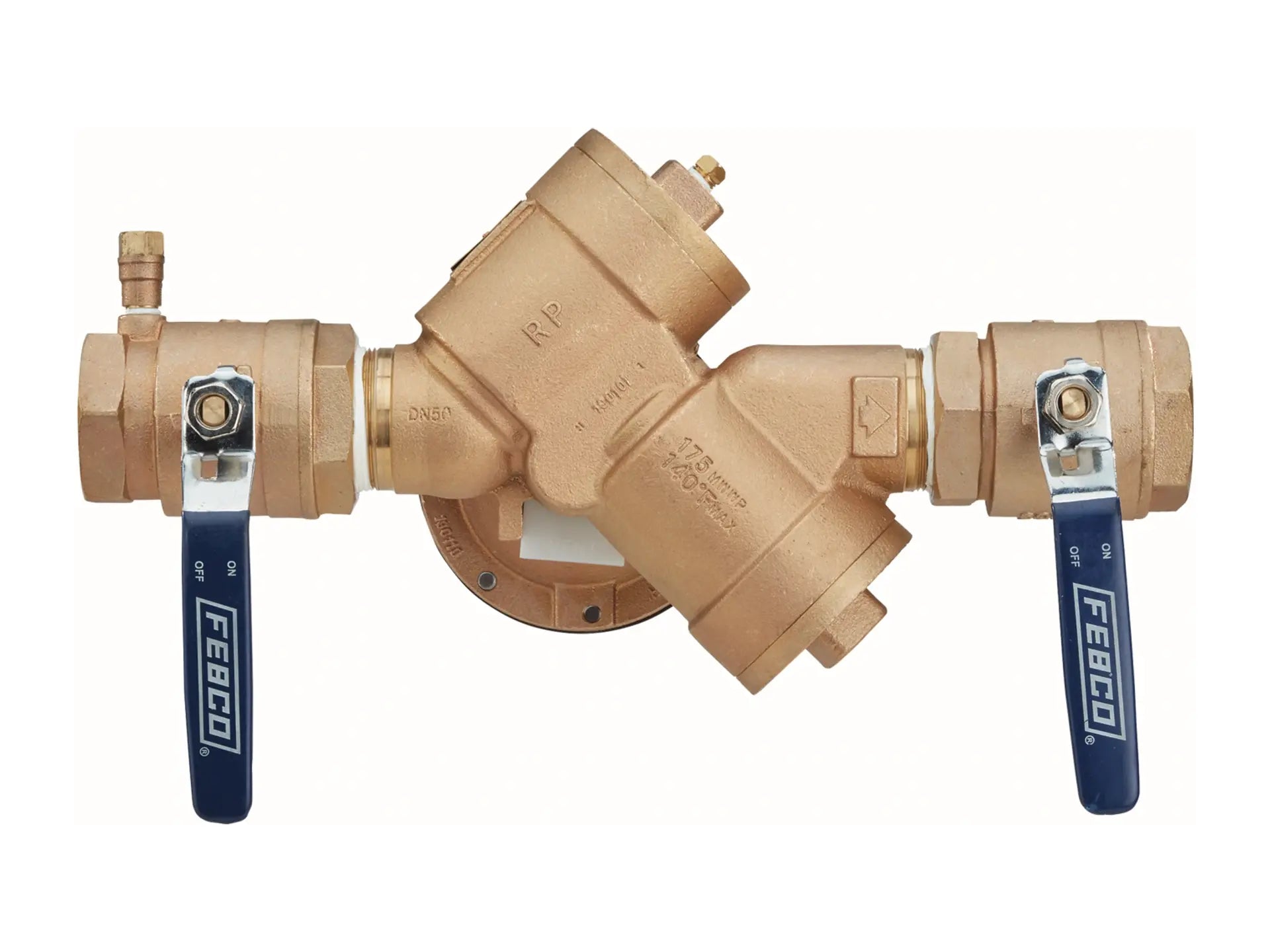 Watts 825HBV, 2" Bronze Reduced Pressure Zone Assembly