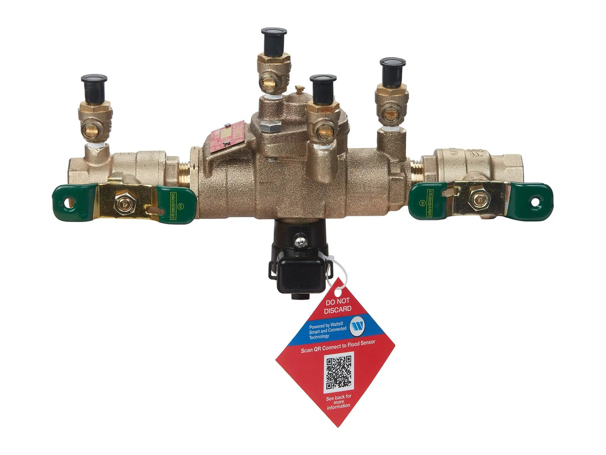 Watts 88004111, 009QT-3/4 Backflow Preventer with 1/4 Turn Ball Valve