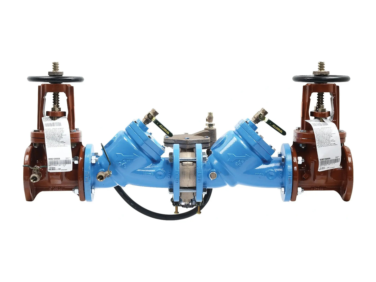 Watts 88009304, 3" CI BFP LF909-OSY-FS Backflow Preventer