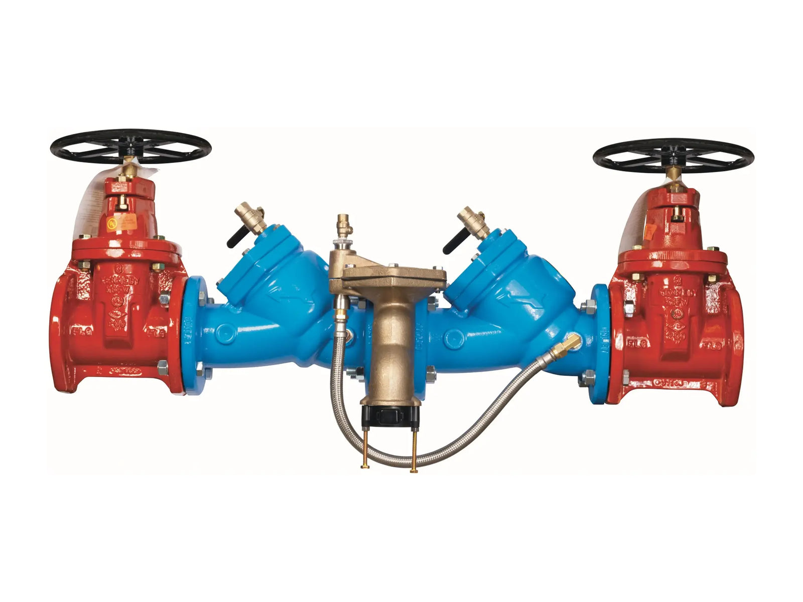 Watts 88009314, LF909 DNRS FS 3 CI RPZB Backflow Preventer