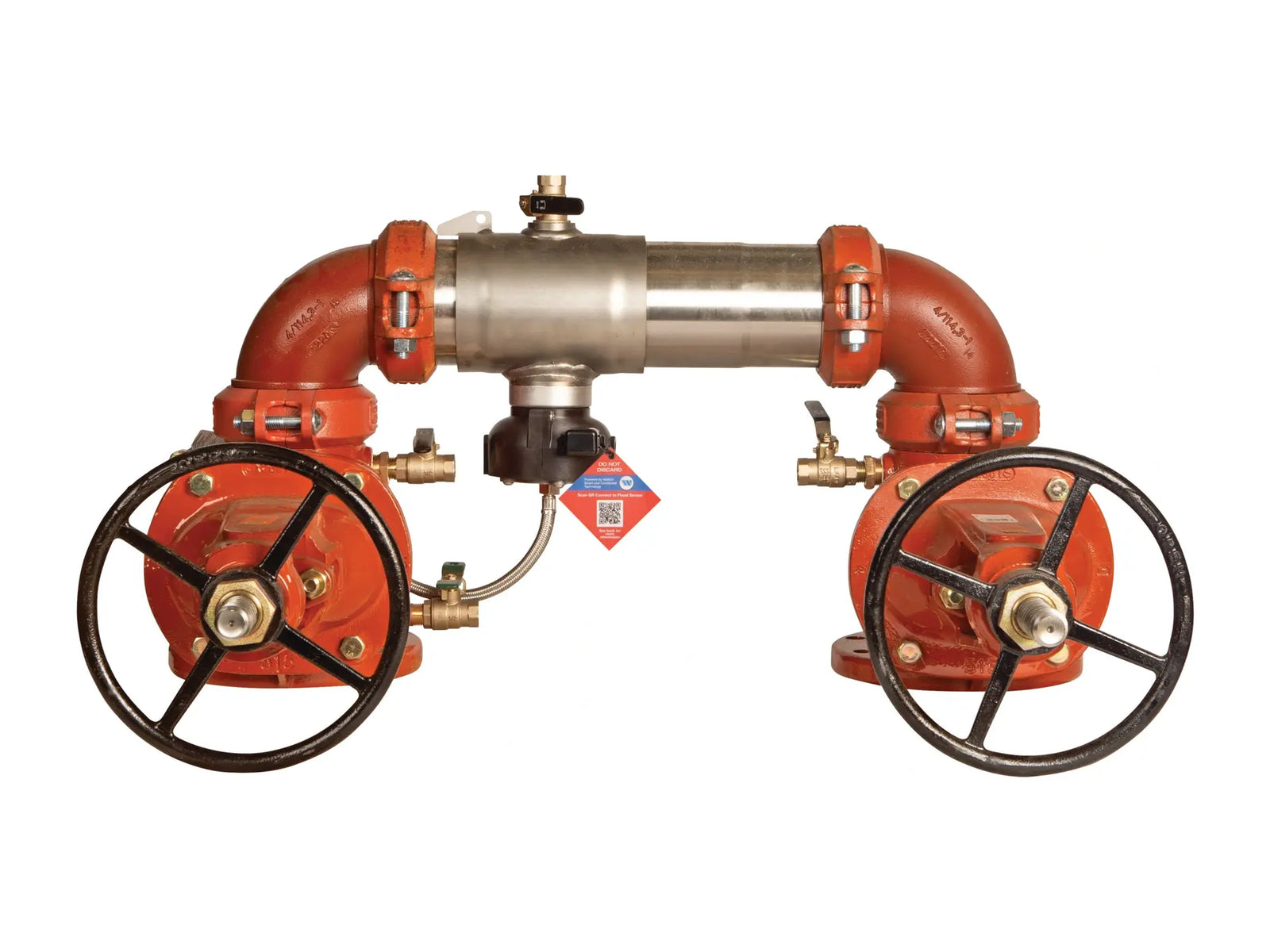 Watts F111590, 2-1/2" SS Reduced Pressure Zone Assembly Backflow Preventer