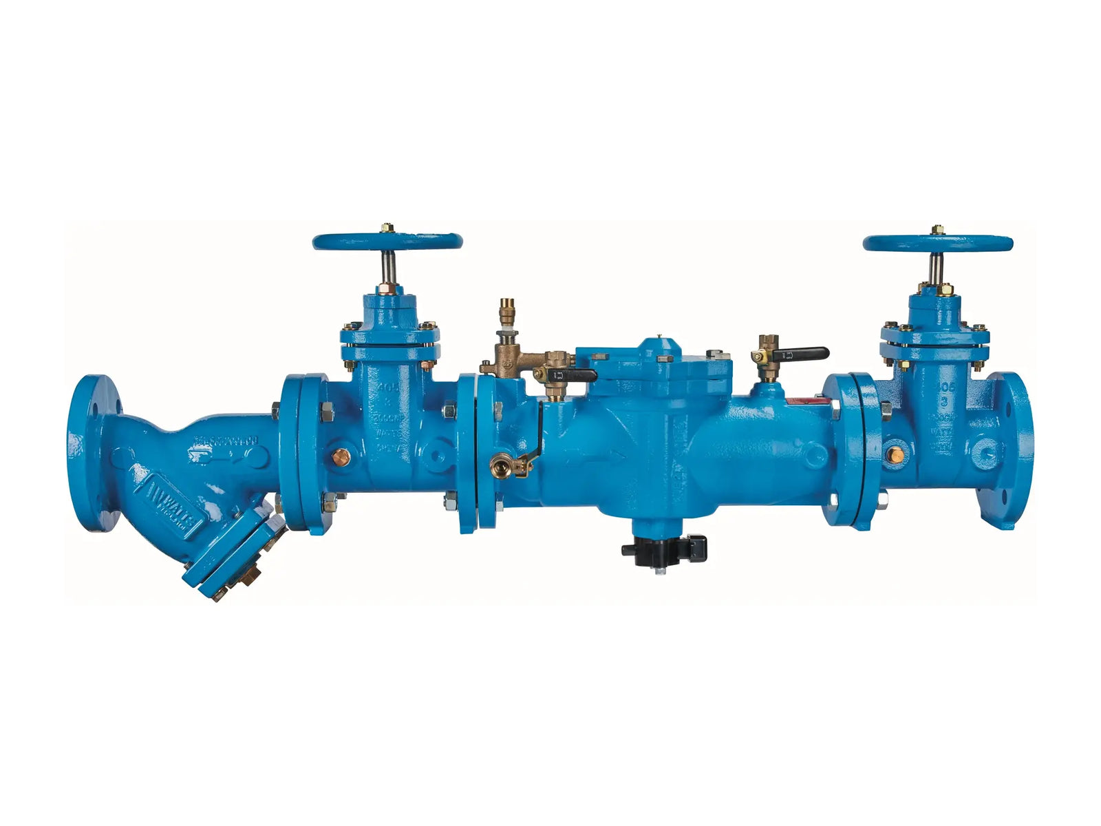 Watts F122646, 2-1/2" LF009-NRS-S-FDA Cast Iron Reduced Pressure Zone Backflow Preventer Assembly