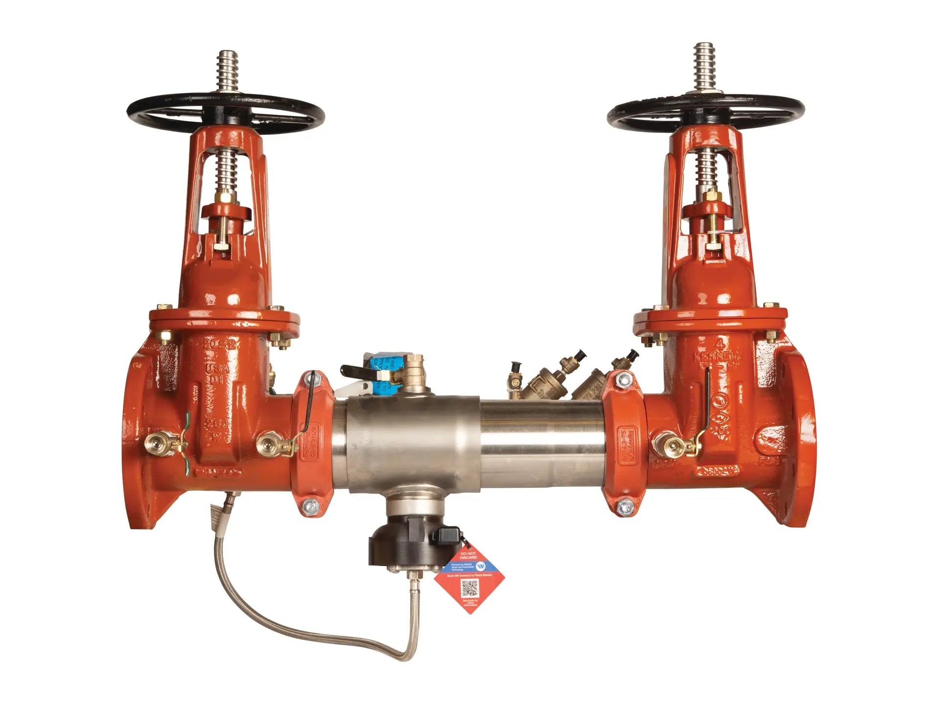 Watts F122727, 6 LF957RPDA Lead Free Reduced Pressure Detector Backflow Preventer Assembly
