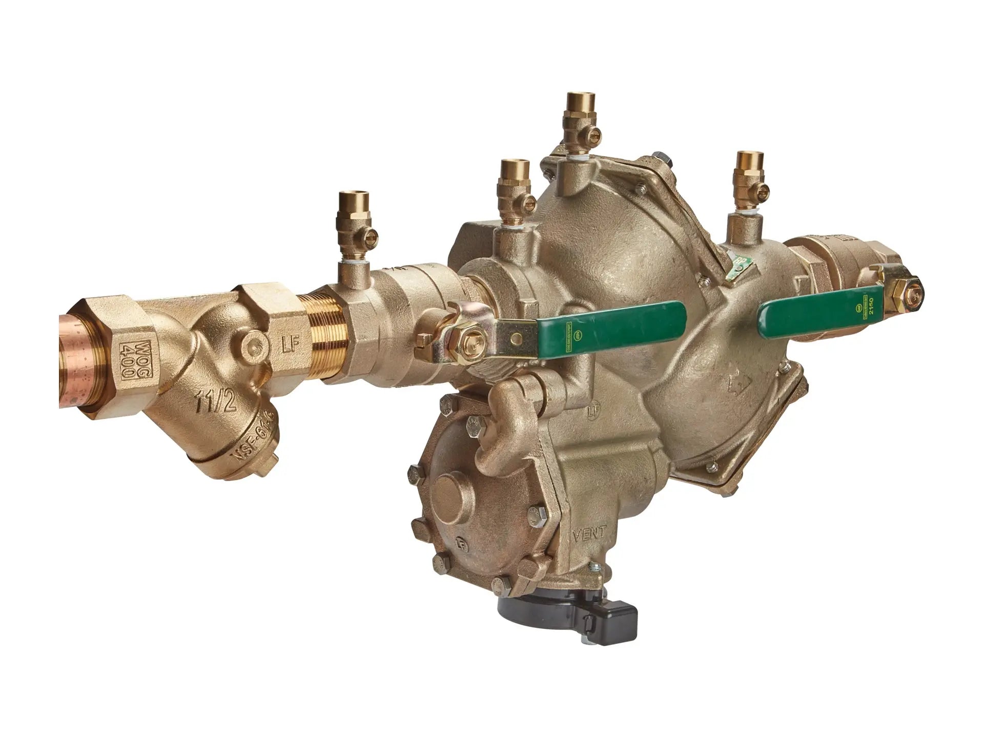 Watts F122765, 1.25" LF909M1QTS Backflow Preventer with Strainer