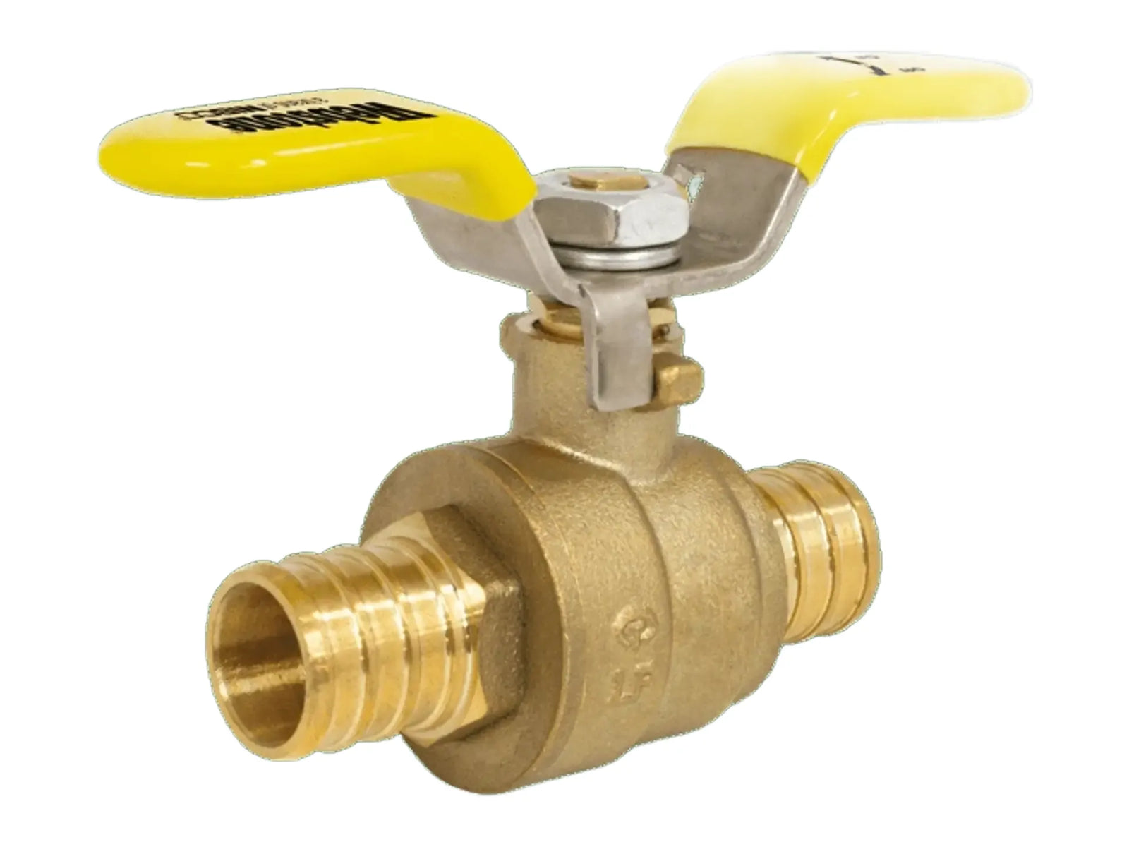 Webstone PEX-3170W 1" x 1" F1960 PEX x FIP Brass Ball Valve H-11704WSSW