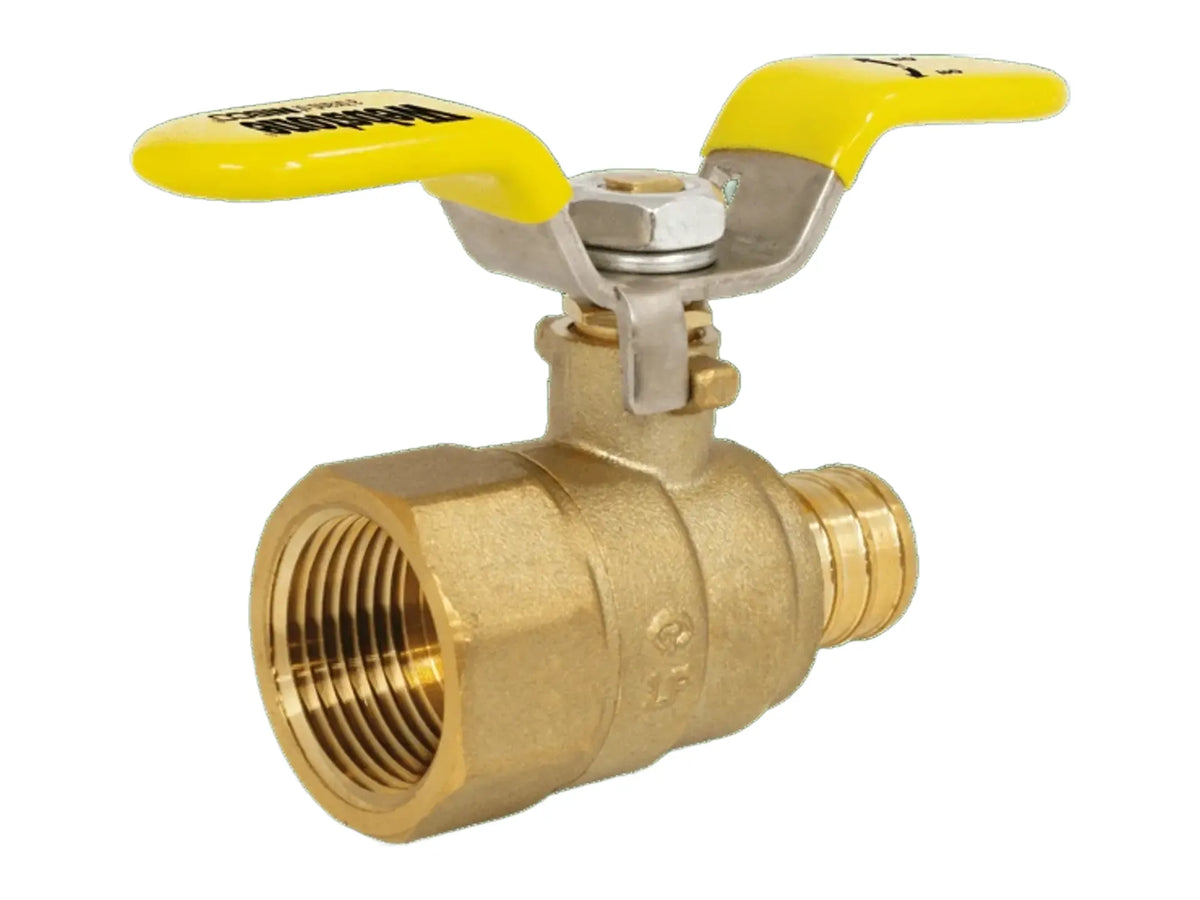 Webstone PEX-3170W 3/4" x 3/4" F1960 PEX Brass Ball Valve H-14703WSSW