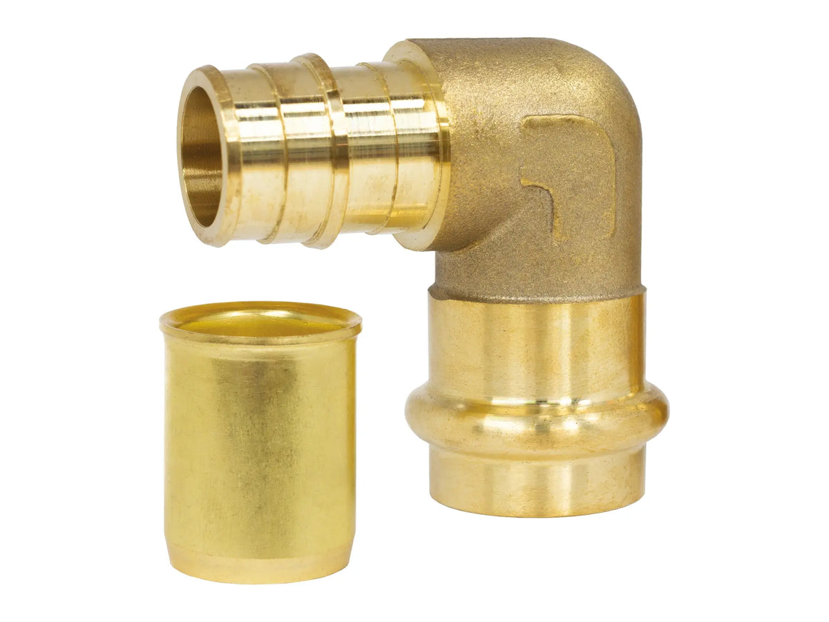 Webstone 3/4" x 1" Press Transition Elbow H-16824W-RX