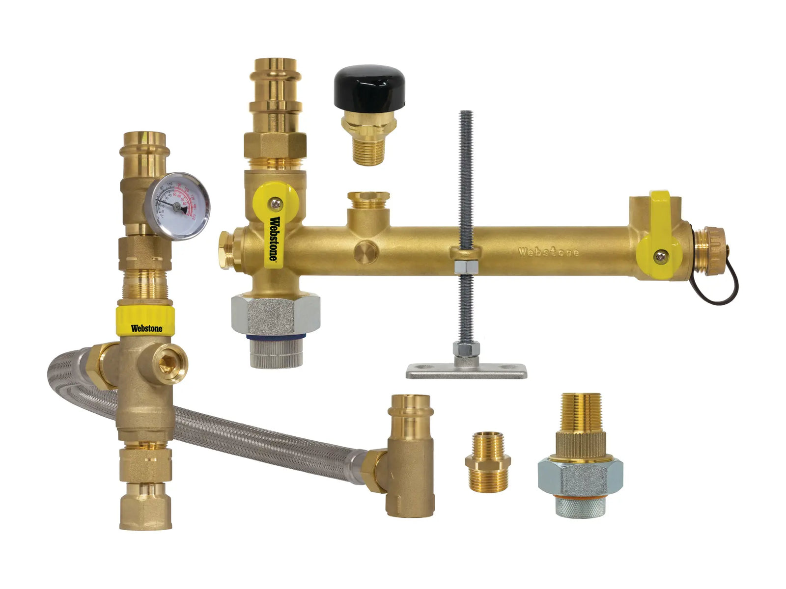 Webstone THD-X165W-DTV-VR 3/4" Pro-Pal Water Heater Service Valve H-21653W-DTV-VR