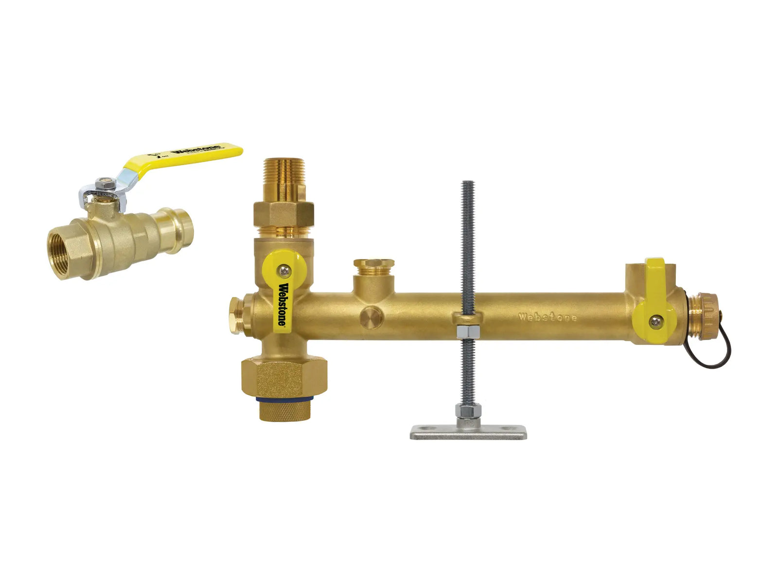 Webstone THD-X265W-BBV 3/4" Pro-Pal Water Heater Service Valve Kit H-22653W-BBV