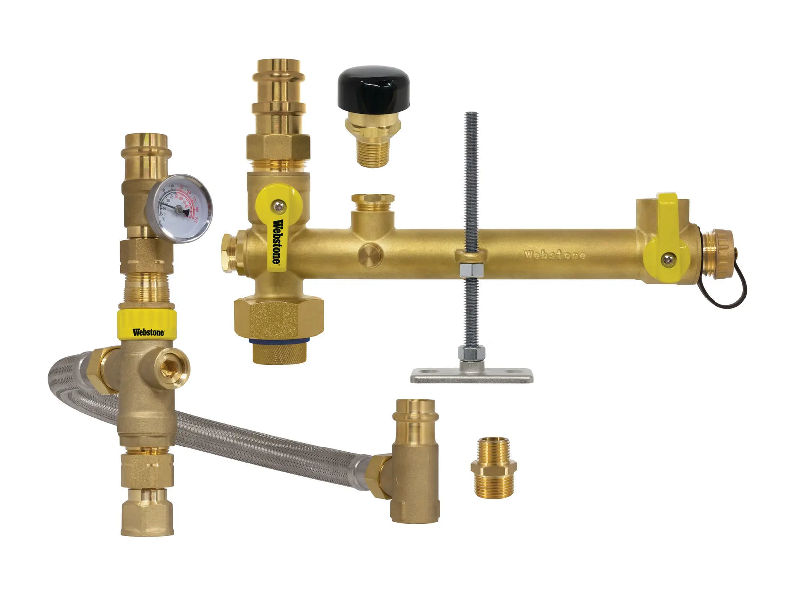 Webstone THD-X265W-BTV-VR 3/4" Pro-Pal Water Heater Service Valve H-22653W-BTV-VR