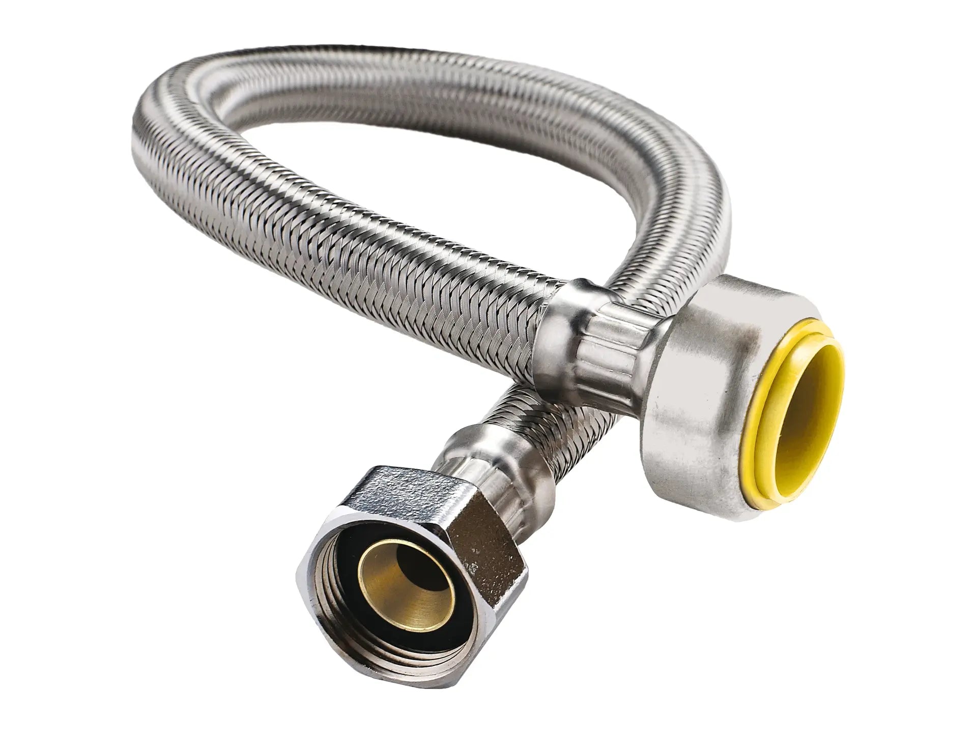 Webstone 1/2" Push x 3/4" FIP 12" Pro-Connect Push H20 Line H-26023W-12-B