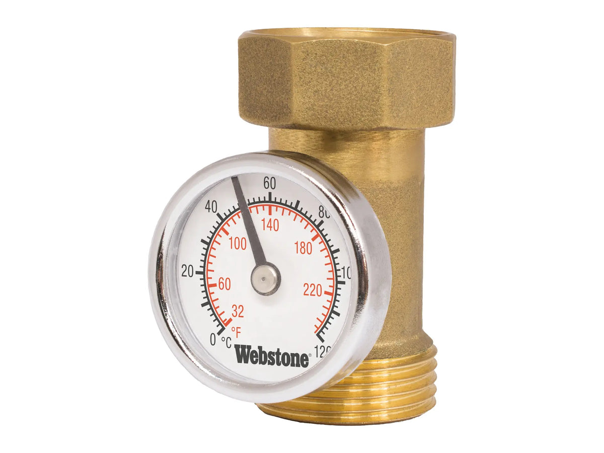 Webstone Dual Scale Temperature Gauge H-32000W