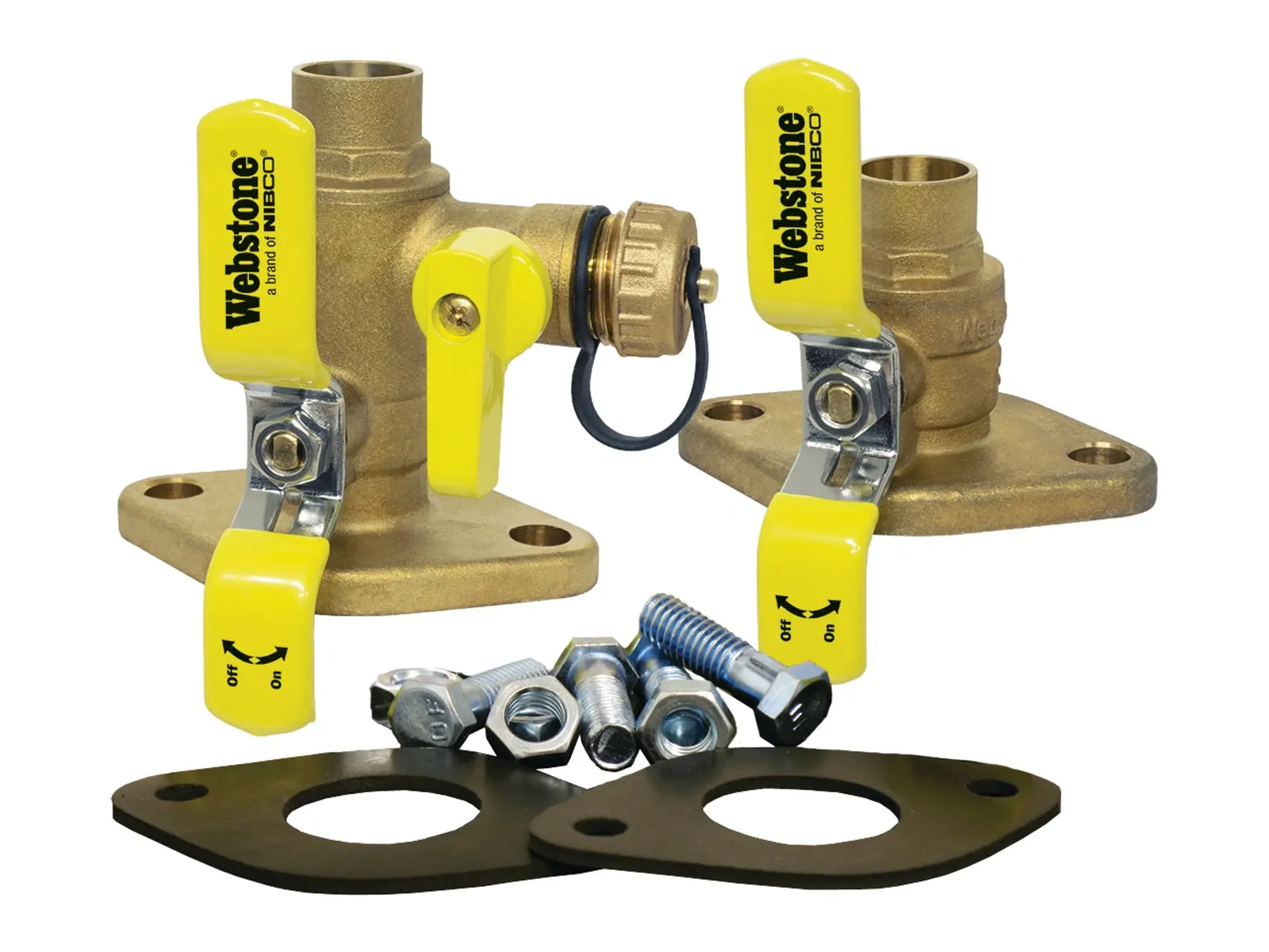 Webstone THD-X041KIT 1" x 1" FIP x Flange Isolator Fixed Flange Kit H-40414KIT