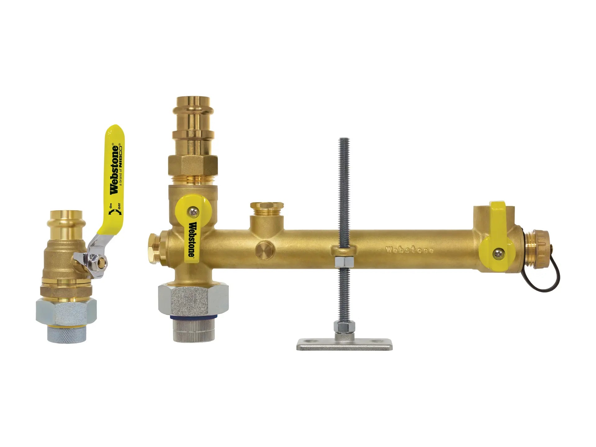 Webstone THD-X165W-DU-BV 3/4" Pro-Pal Water Heater Service Valve Kit H-41653W-DU-BV